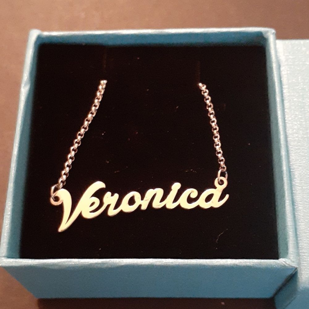 Silver Name Necklace